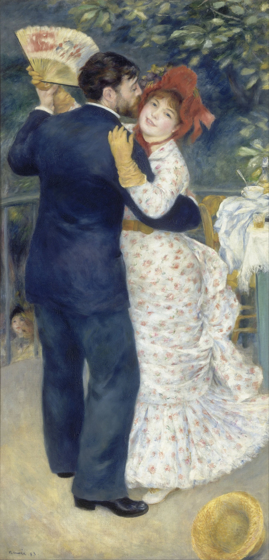 Dansen op het platteland - Pierre-Auguste Renoir