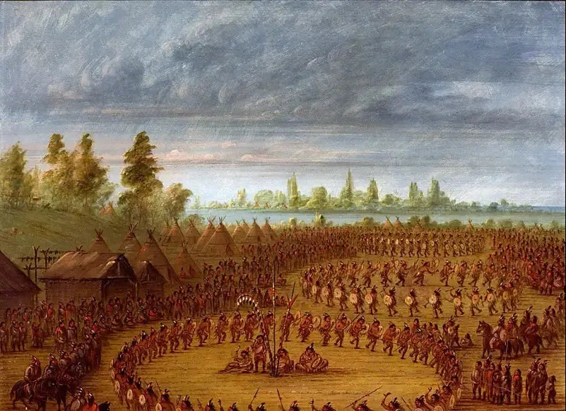 Oorlogsdans van de Apache - George Catlin

Source:
Danse de guerre des Apaches - George Catlin
