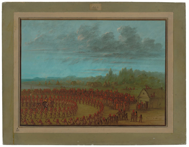 Oorlogsdans van de Saukies - George Catlin

Source:
Danse de guerre des Saukies - George Catlin