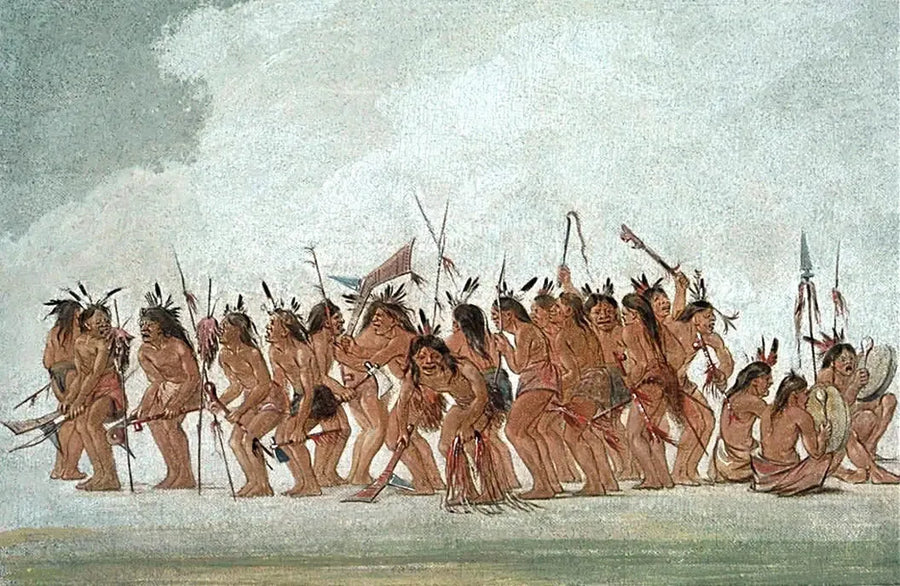 Hondendans bij Fort Snelling - George Catlin

Source:
Danse du chien à Fort Snelling - George Catlin