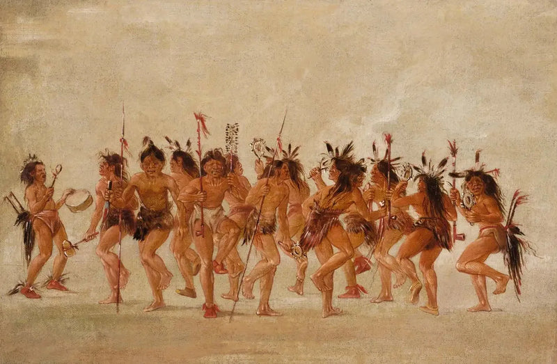 Dans van de bedelaar, monding van de rivier Teton - George Catlin

Source:
Danse du mendiant, embouchure de la rivière Teton - George Catlin
