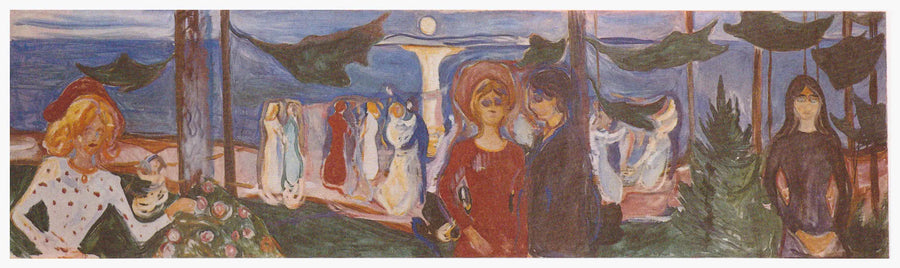 Dansen op het strand (Fries Linde) - Edvard Munch