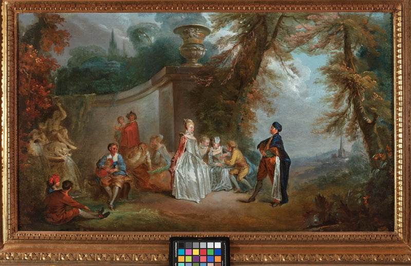 Venetiaanse Dans (Venetiaanse Feesten) - Antoine Watteau