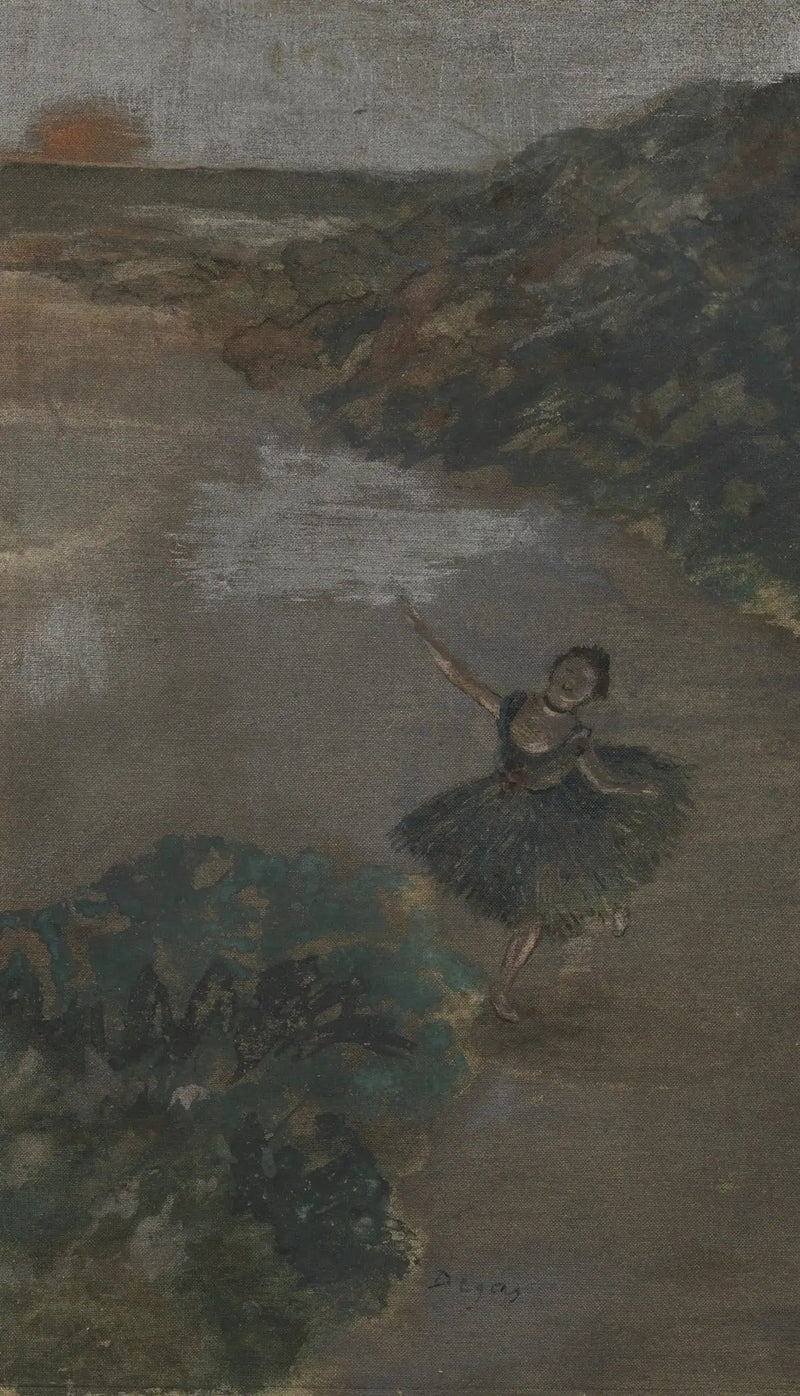 Danser op het podium - Edgar Degas