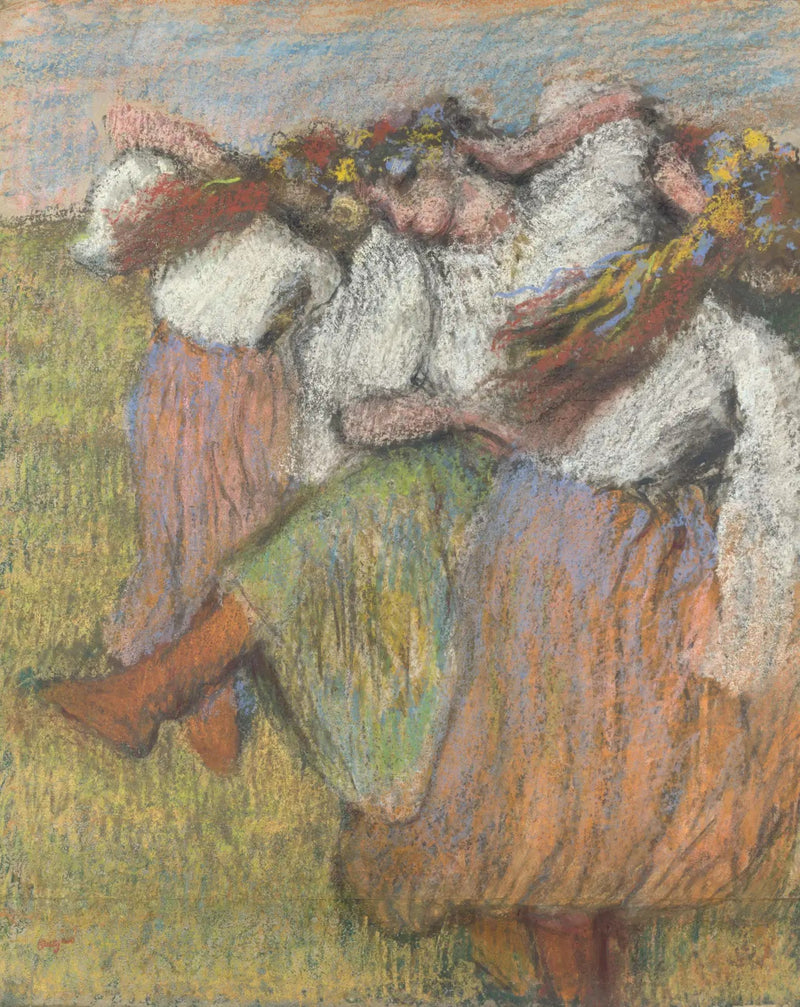 Oekraïense dansers - Edgar Degas