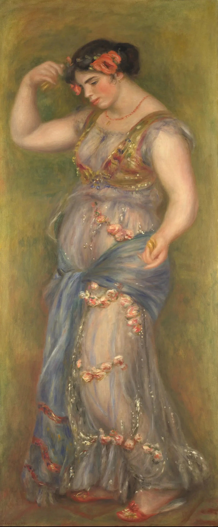 Danseres met castagnetten - Pierre-Auguste Renoir