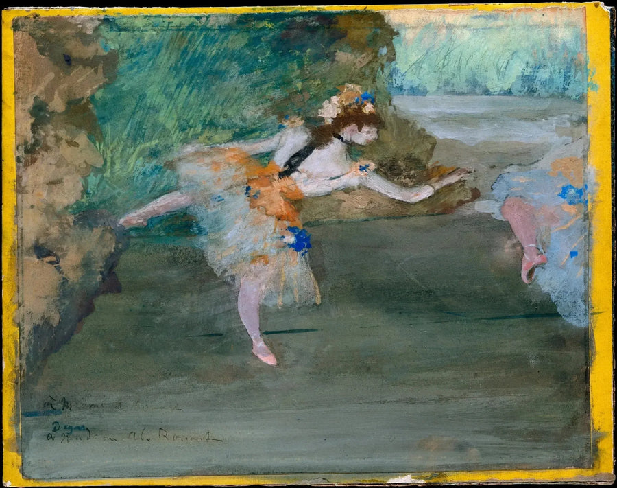 Danser op het podium - Edgar Degas