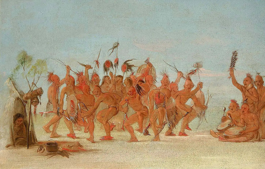 Dansen op de medicijnzak van de dapperen - George Catlin

Source:
Dansez sur le sac de médecine des braves - George Catlin
