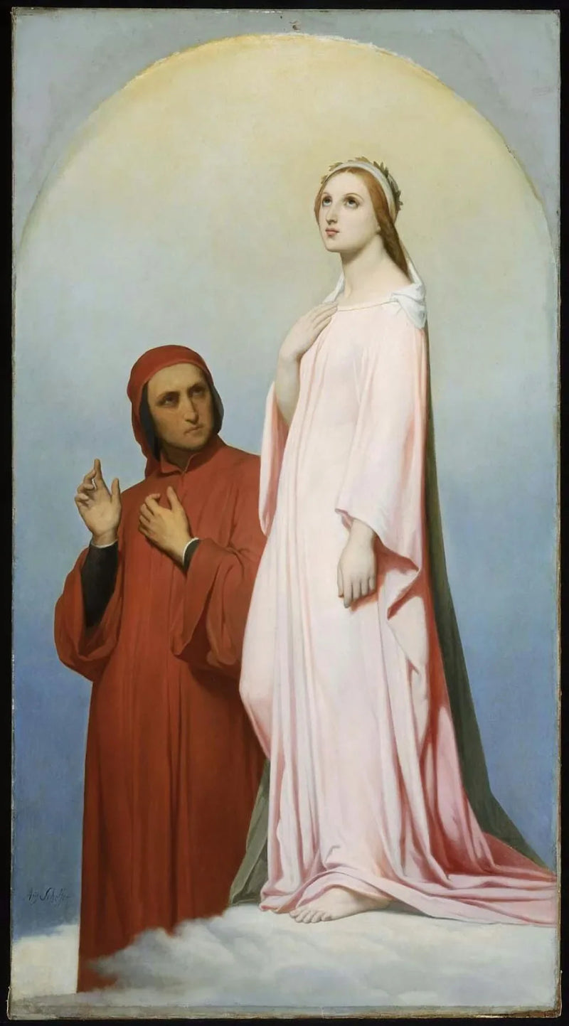 Dante en Beatrice - Ary Scheffer