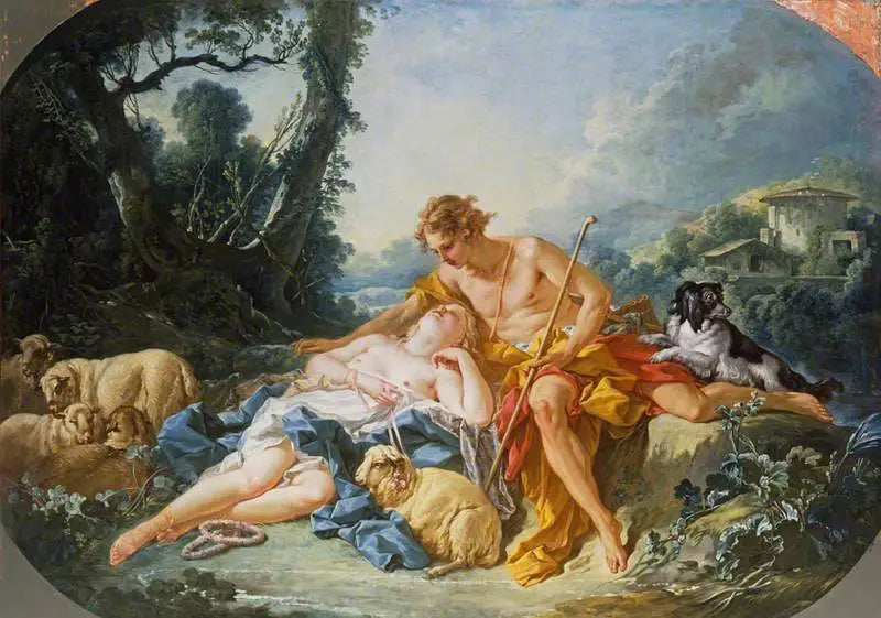 Daphnis en Chloé - François Boucher