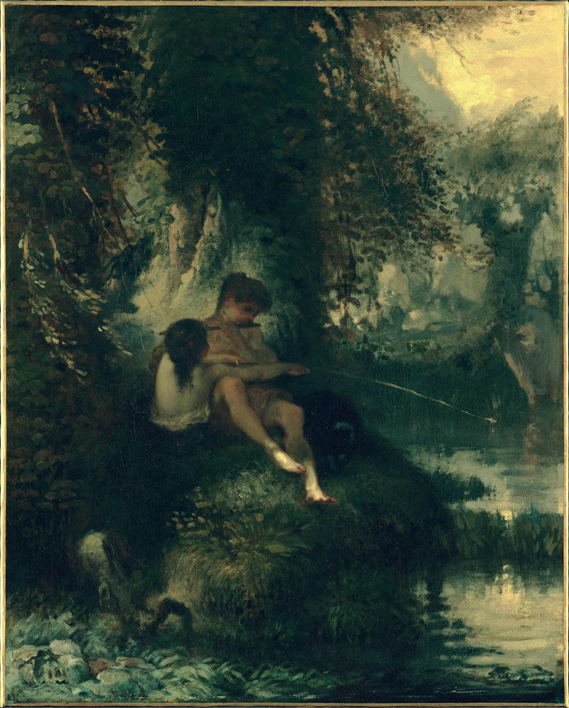 Daphnis en Chloé - Jean-François Millet