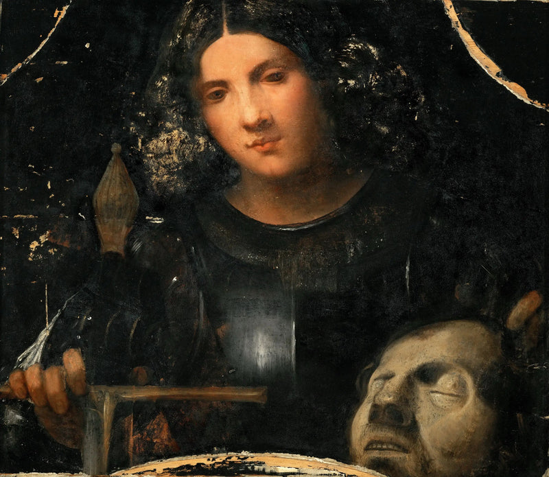 David met het hoofd van Goliath - Giorgione
