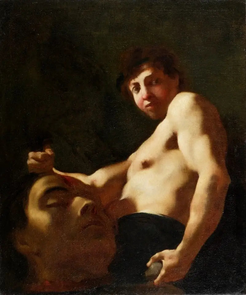 David met het hoofd van Goliath - Giovanni Battista Tiepolo