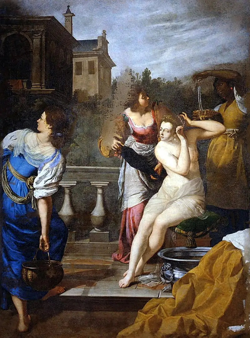 David en Betsabea - Artemisia Gentileschi