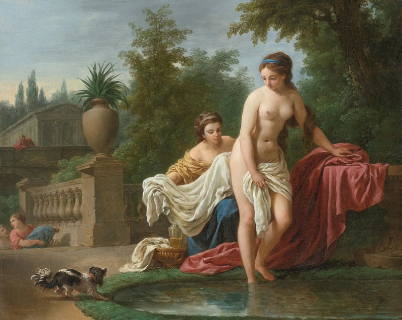 David en Betsabeë - Louis Jean François Lagrenée

Source:
David et Bethsabée - Louis Jean François Lagrenée