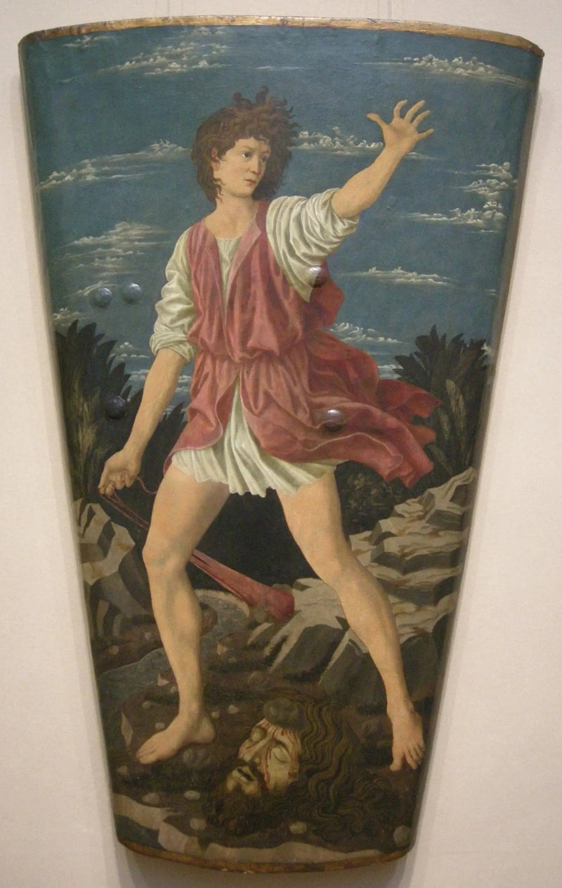 David en Goliath - Andrea del Castagno