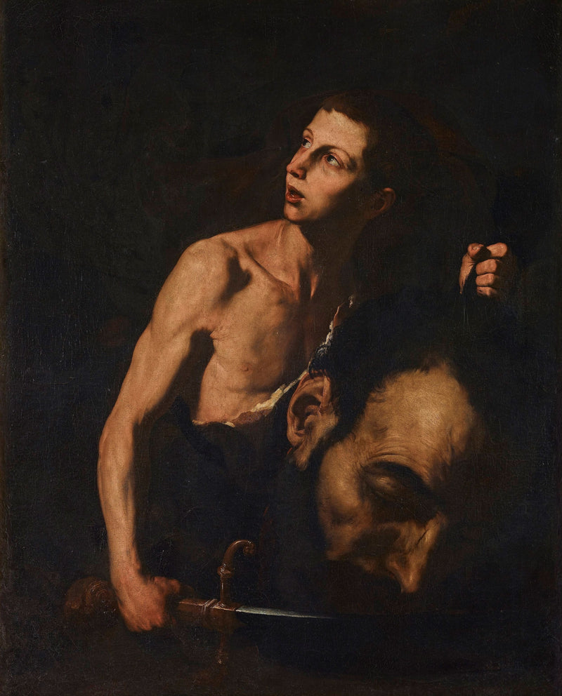 David en Goliath - Jusepe de Ribera