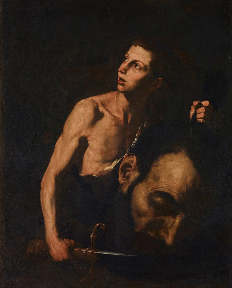 David en Goliath - Jusepe de Ribera