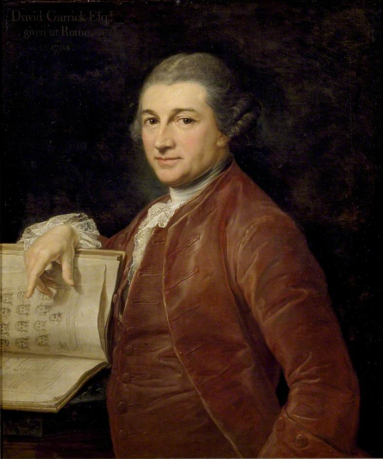 David Garrick - Pompeo Batoni - Alpha Reproduction