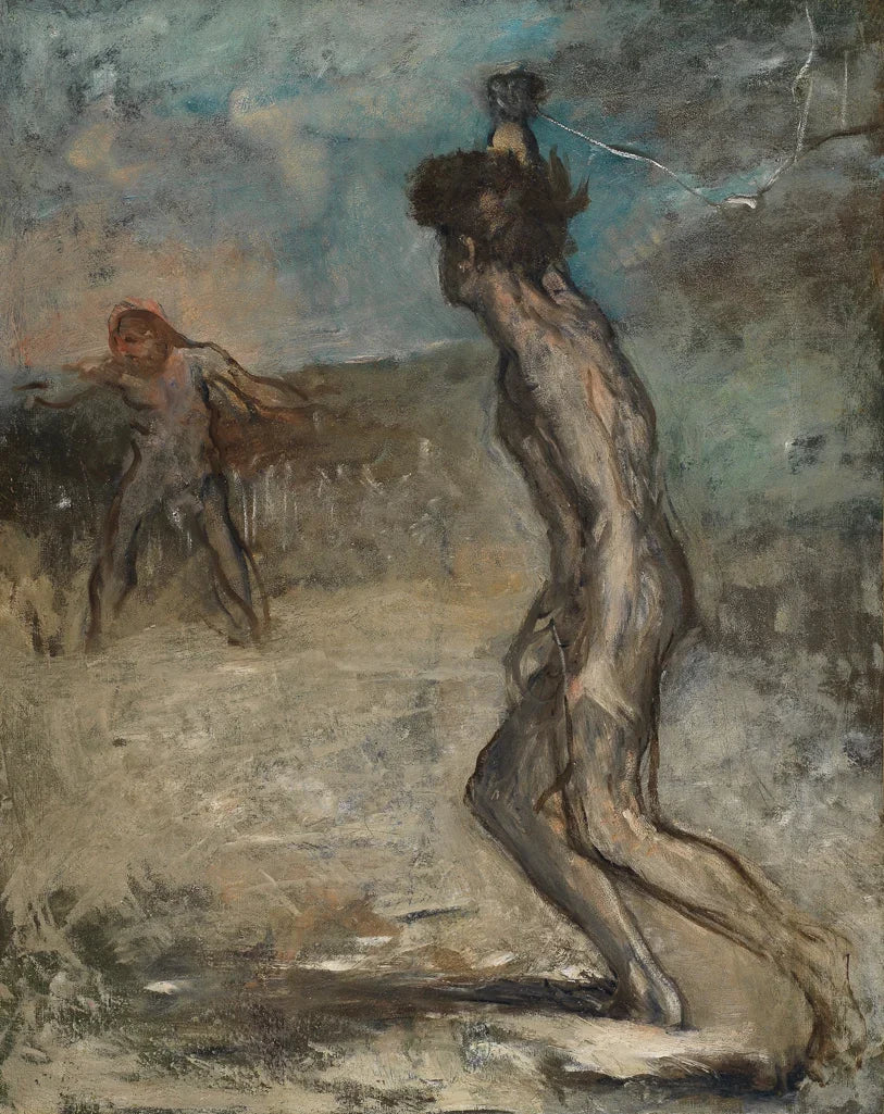 David en Goliath - Edgar Degas