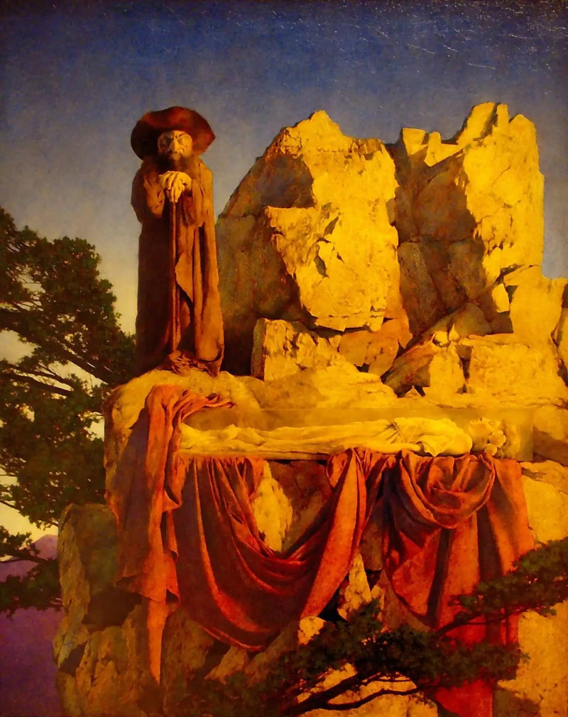 Van het verhaal van Sneeuwwitje - Maxfield Parrish