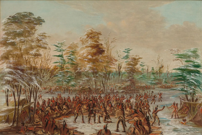 De Tonty die vrede vraagt in het Iroquois-dorp. 2 januari 1680 - George Catlin

Source:
De Tonty demandant la paix dans le village iroquois. 2 janvier 1680 - George Catlin