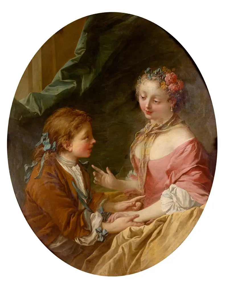 De drie dingen, in welke zult u er een maken? - François Boucher