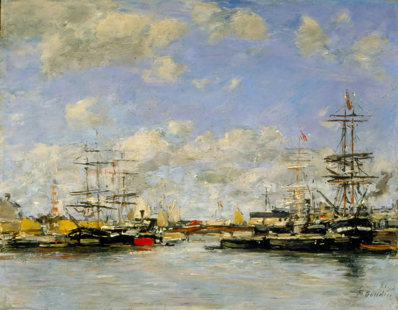 Deauville - De baai - Eugène Boudin