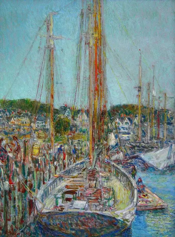 Havenkade, Gloucester - Childe Hassam

Source:
Débarcadère, Gloucester - Childe Hassam