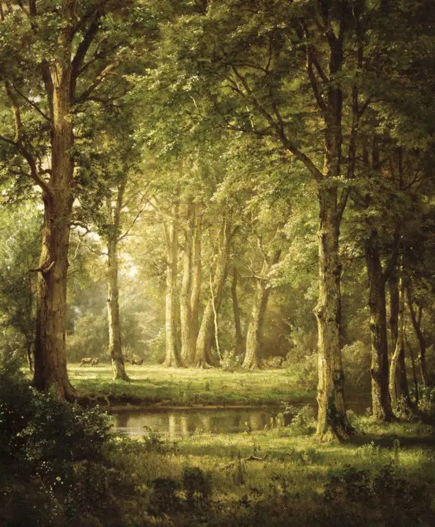 Begin van de zomer - William Trost Richards