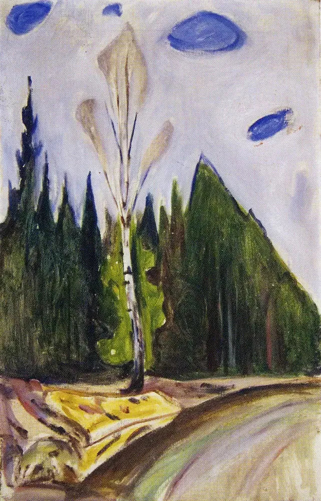 Begin van de lente - Edvard Munch