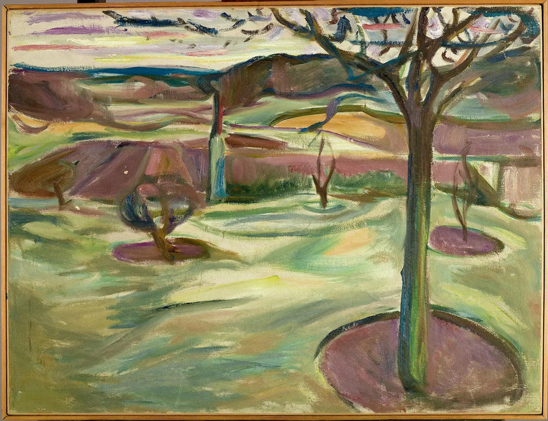 Begin van de lente - Edvard Munch