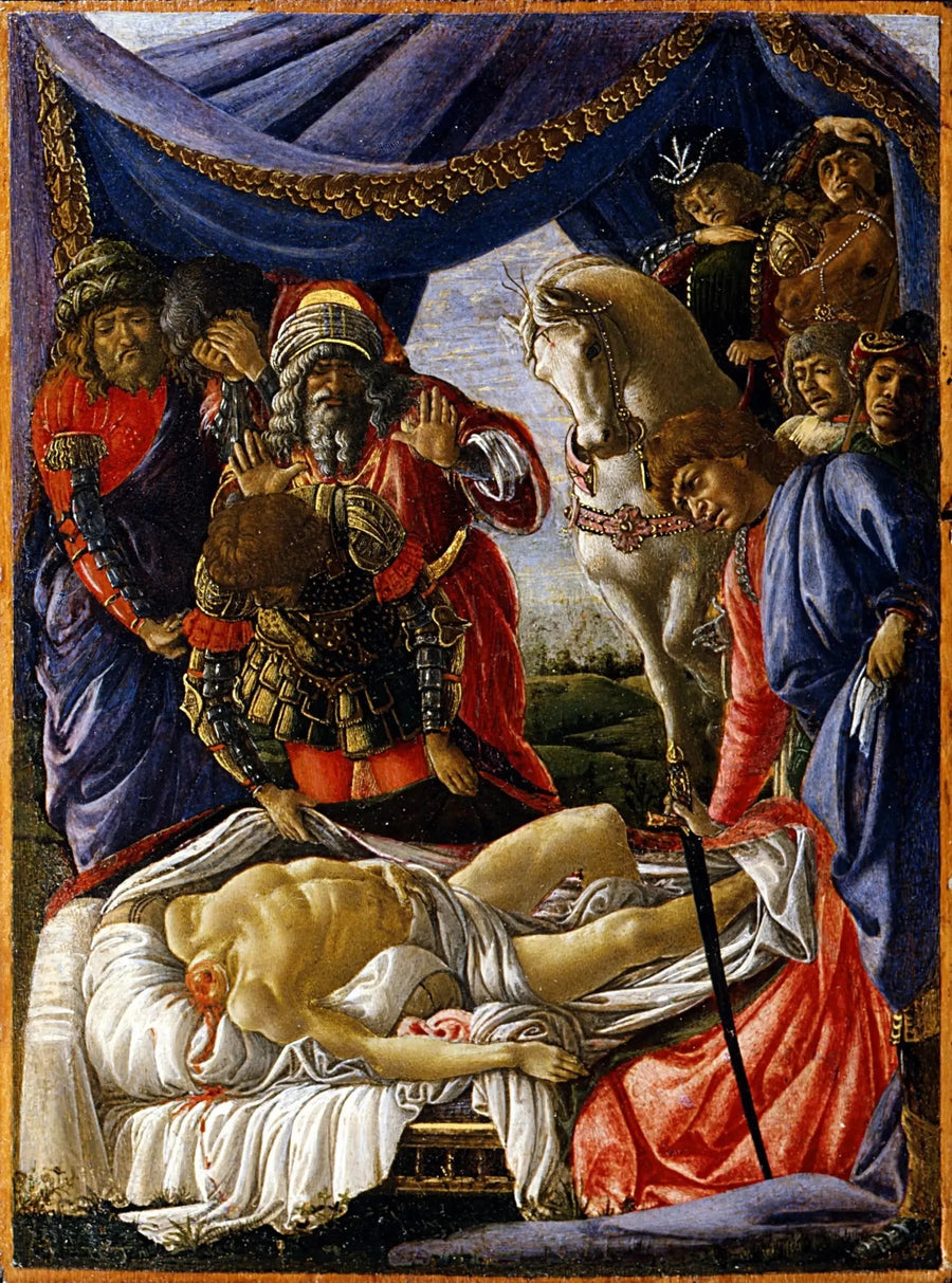 De Ontdekking van het Lichaam van Holophernes - Sandro Botticelli
