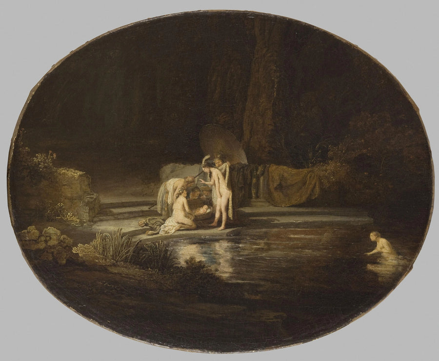De ontdekking van Mozes - Rembrandt