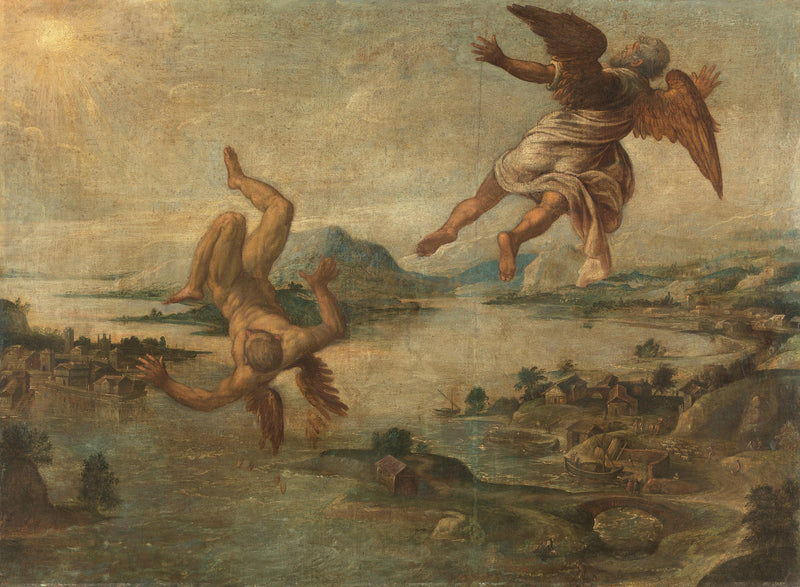 Dédale en Icarus - Jacopo Tintoretto