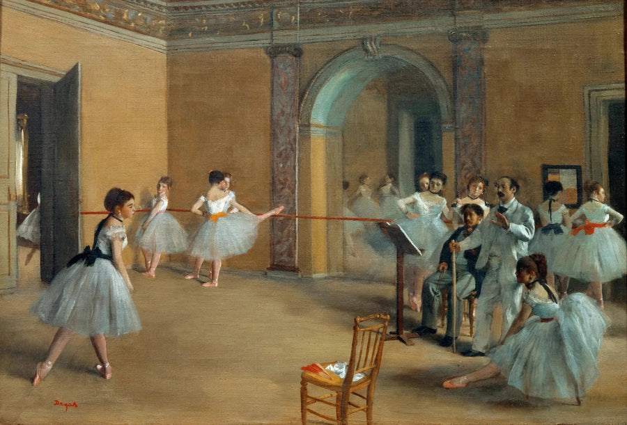De Haard van de dans in de Opera aan de Rue Le Peletier - Edgar Degas