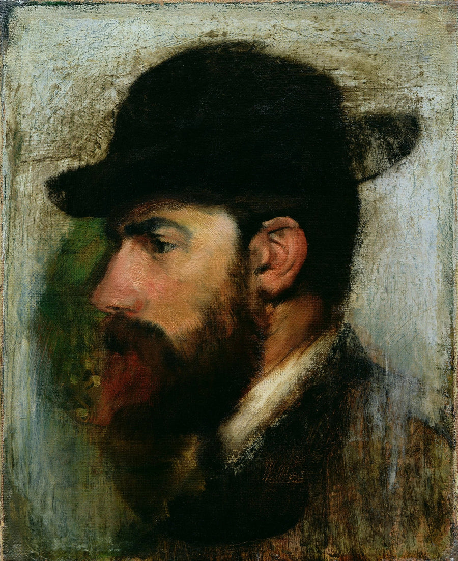 Portret van Henri Rouart - Edgar Degas