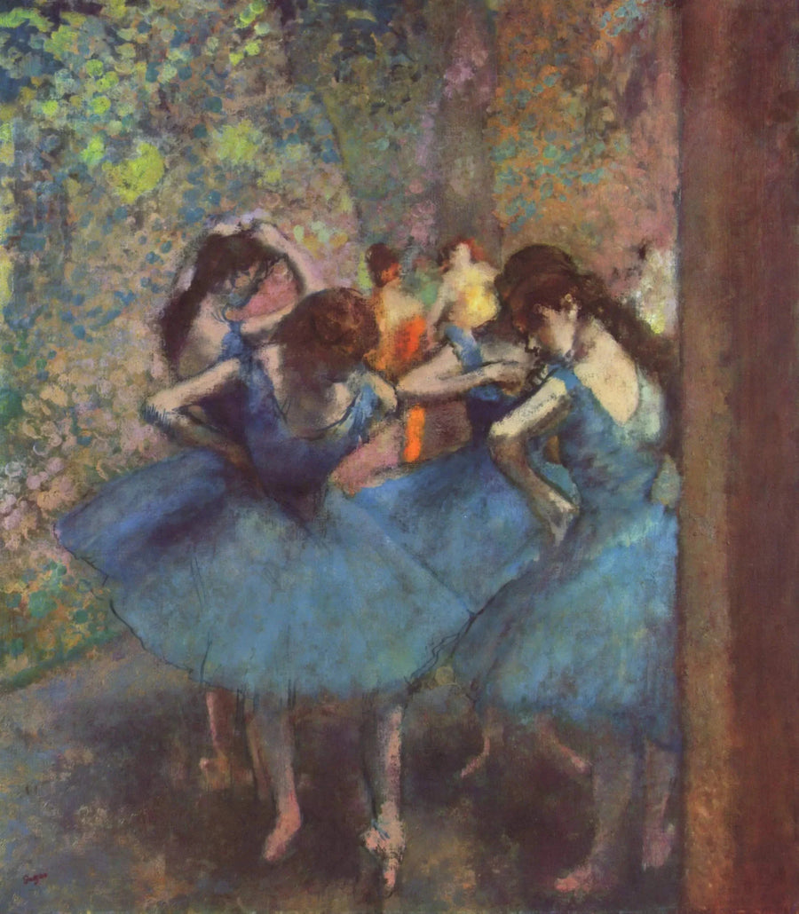 Blauwe dansers - Edgar Degas