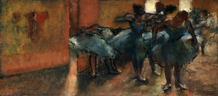 Huiskamer Dansers - Edgar Degas