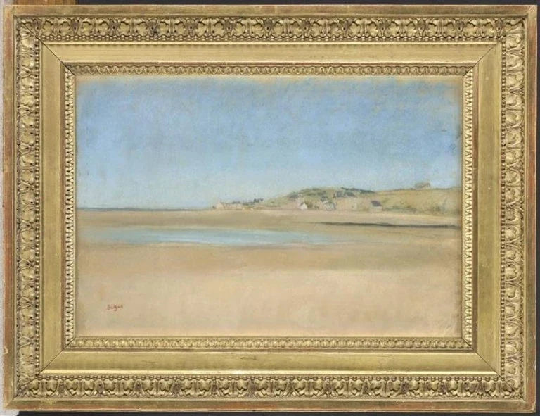 huizen aan de zee - Edgar Degas