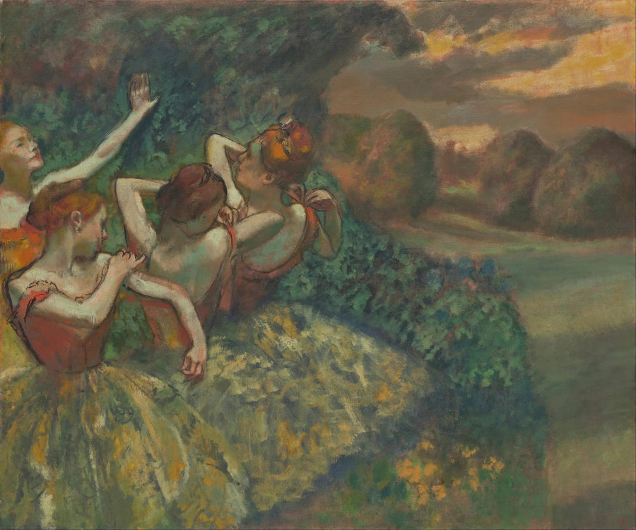 Vier dansers - Edgar Degas