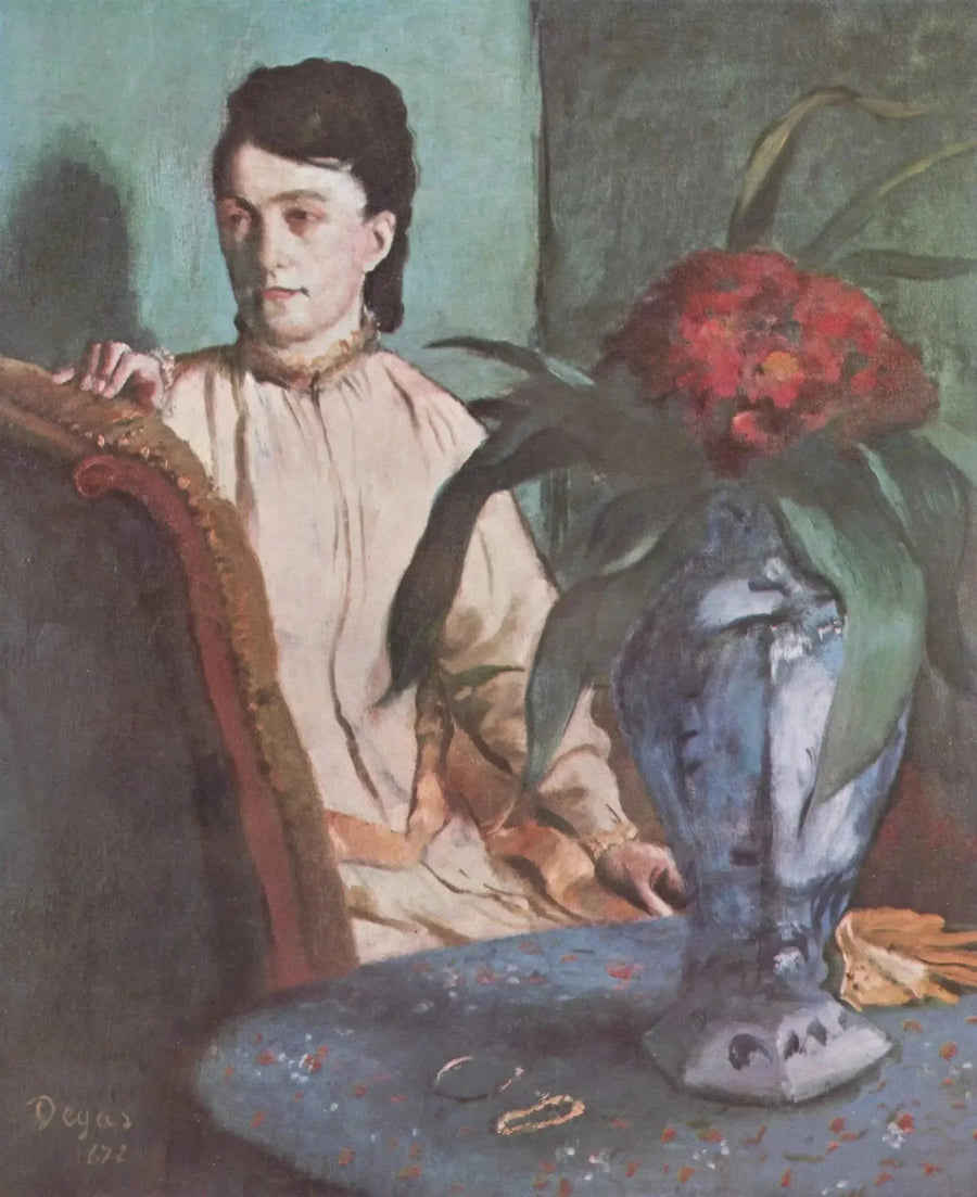 De Vrouw met de vaas - Edgar Degas