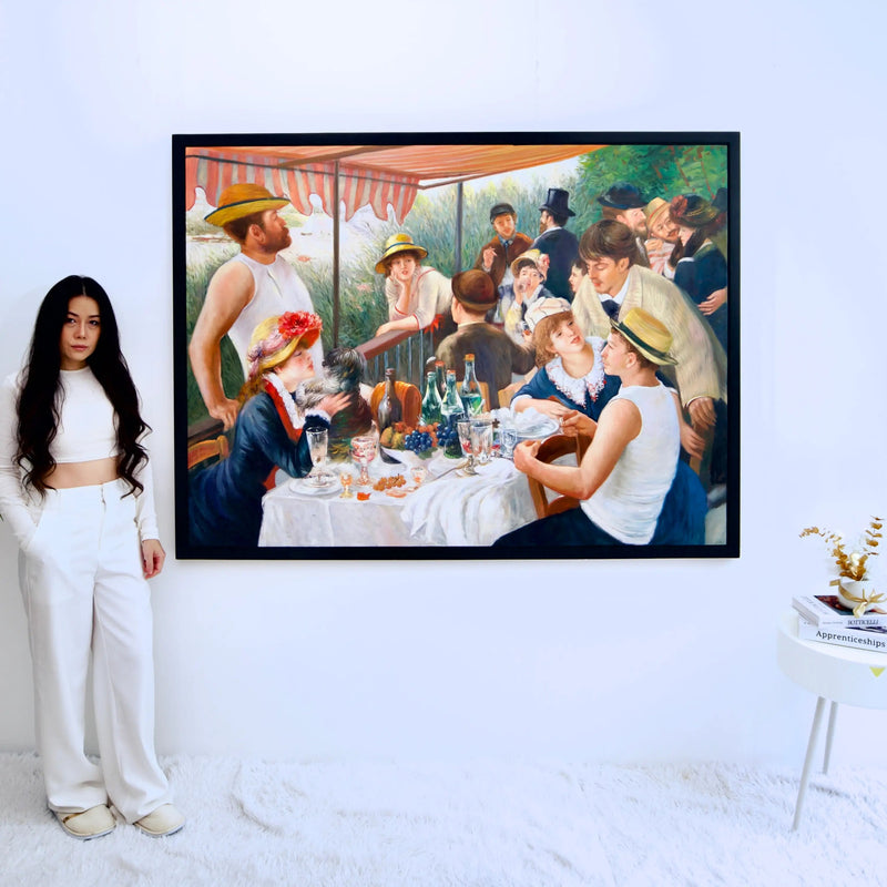 'Lunch van de Roeiers (Renoir) - Alpha Reproductie'  | 160x120cm