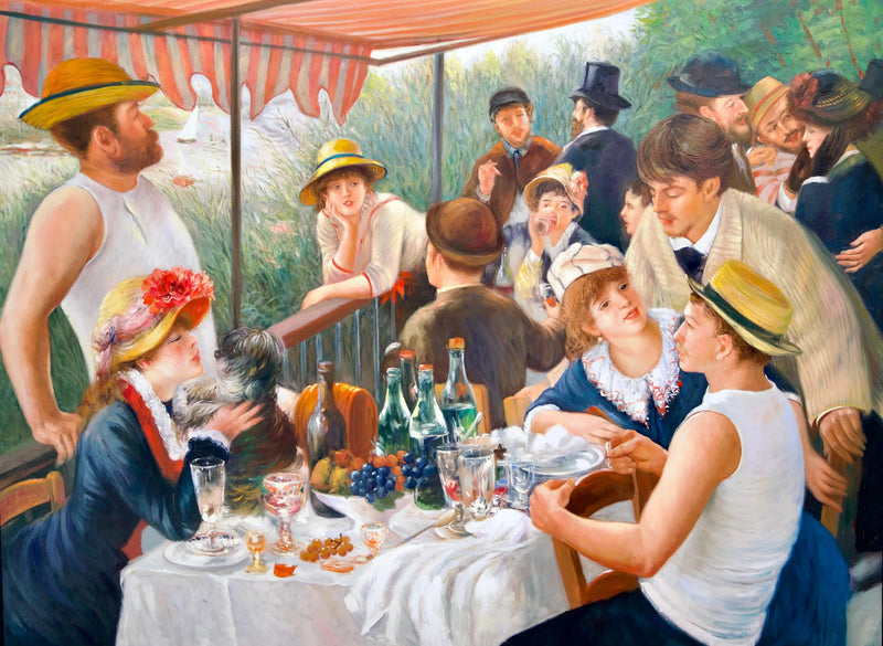 'Lunch van de Roeiers (Renoir) - Alpha Reproductie'  | 160x120cm