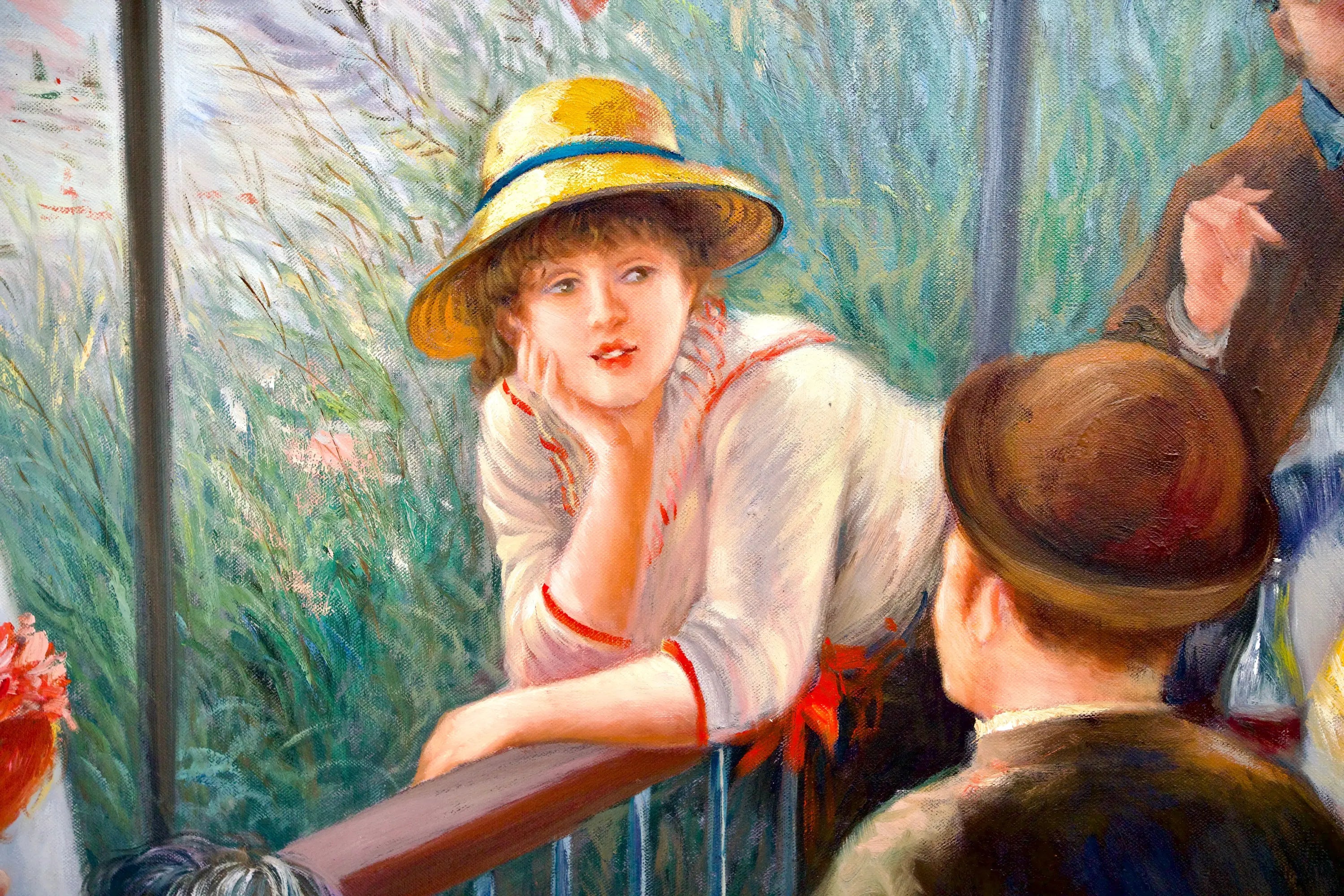 Déjeuner des Canotiers (Renoir) - Alpha Reproduction | 160 x 120 cm Reproductions de tableaux à la peinture à l’huile