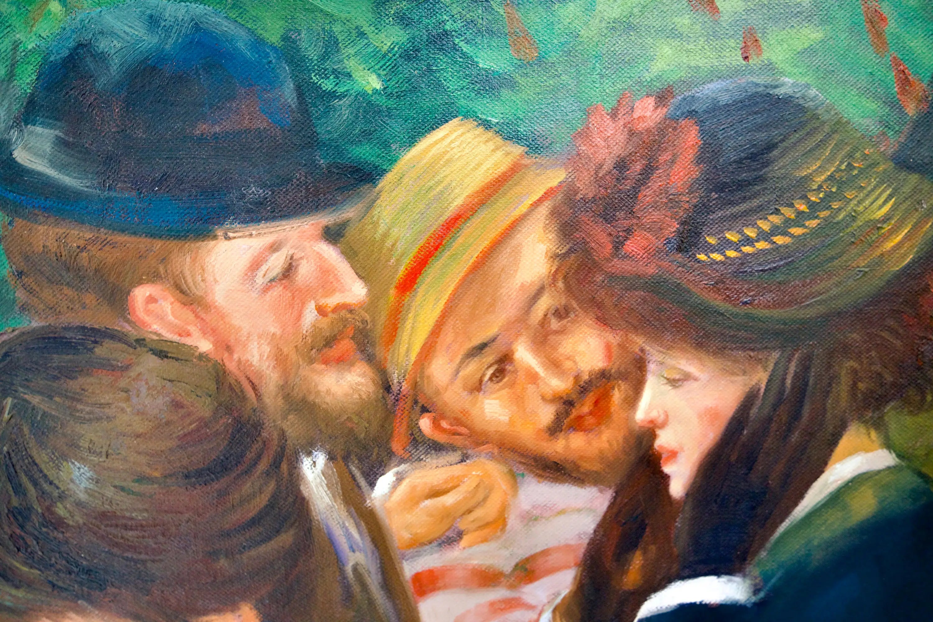 Déjeuner des Canotiers (Renoir) - Alpha Reproduction | 160 x 120 cm Reproductions de tableaux à la peinture à l’huile
