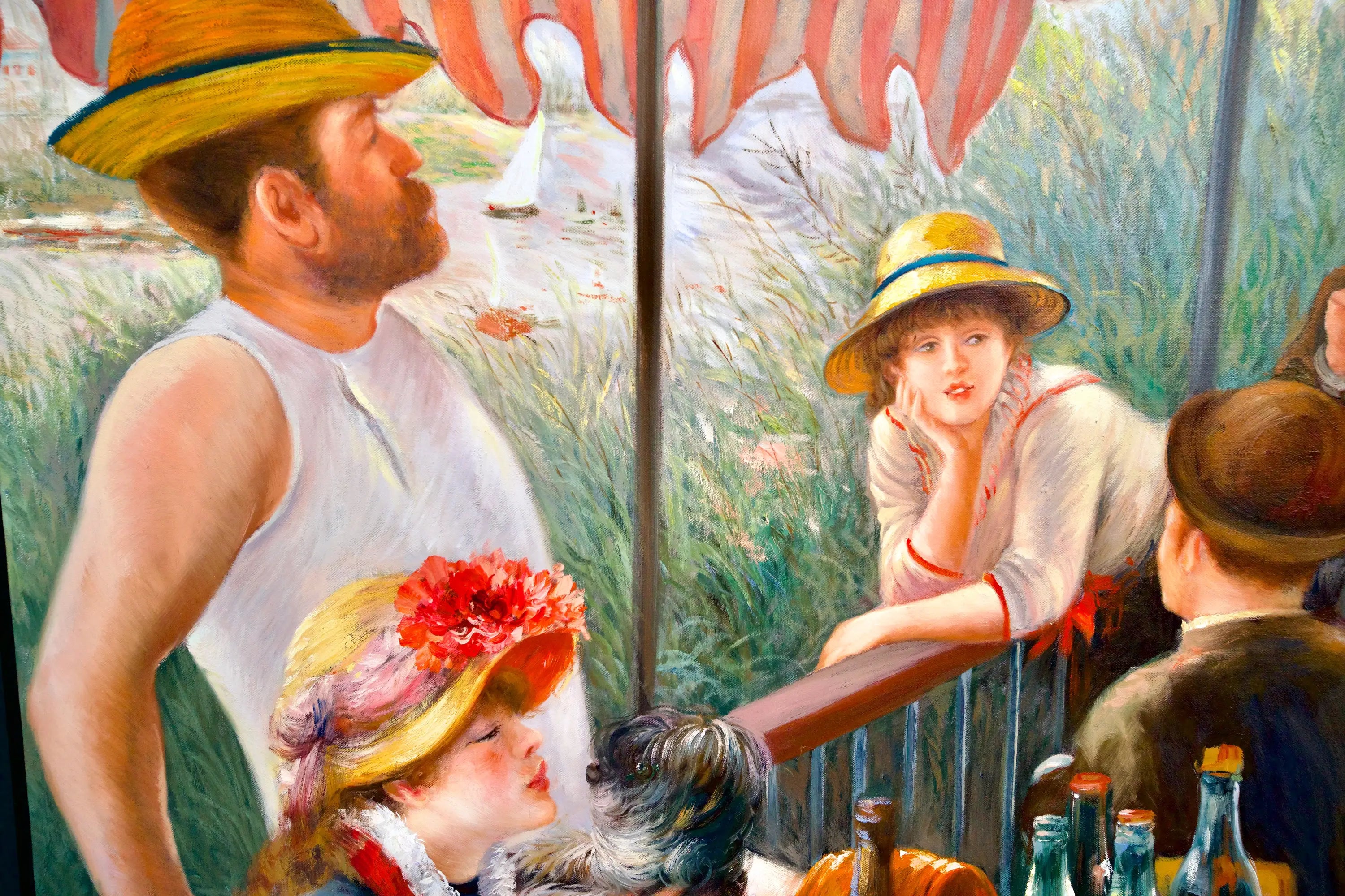 Déjeuner des Canotiers (Renoir) - Alpha Reproduction | 160 x 120 cm Reproductions de tableaux à la peinture à l’huile