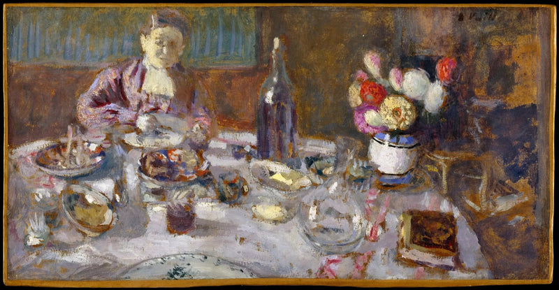 Ontbijt - Édouard Vuillard