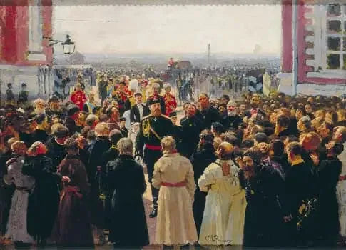 Delegatie van Voïgts voor Alexandre III - Ilya Repin