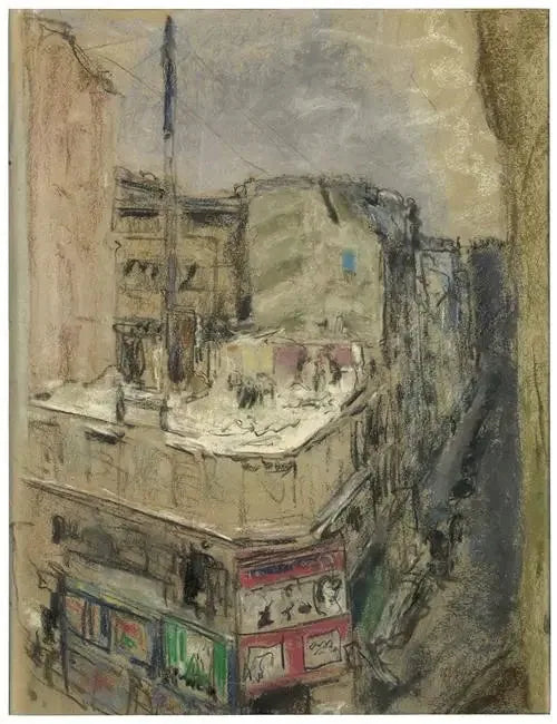 Sloop Rue de Calais (60.1.2) - Édouard Vuillard